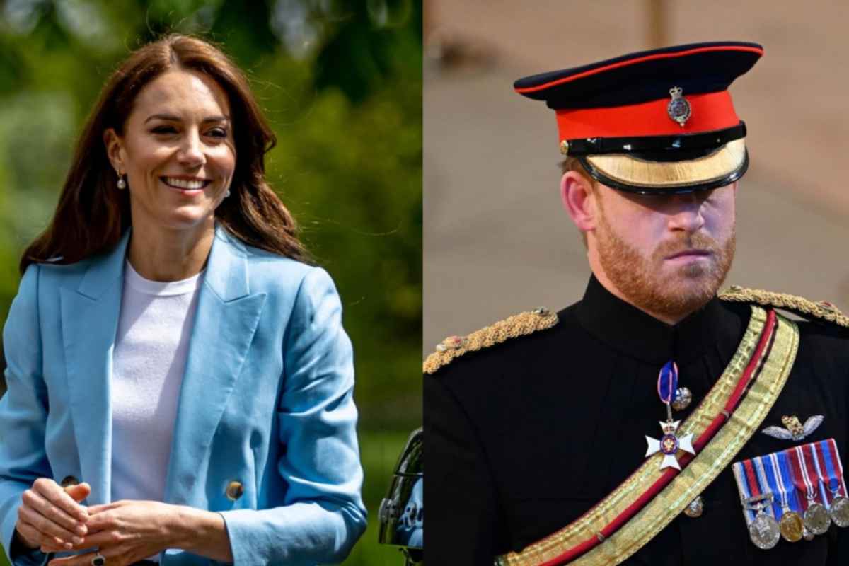 Kate Middleton e il principe Harry indiscrezione sorprendente