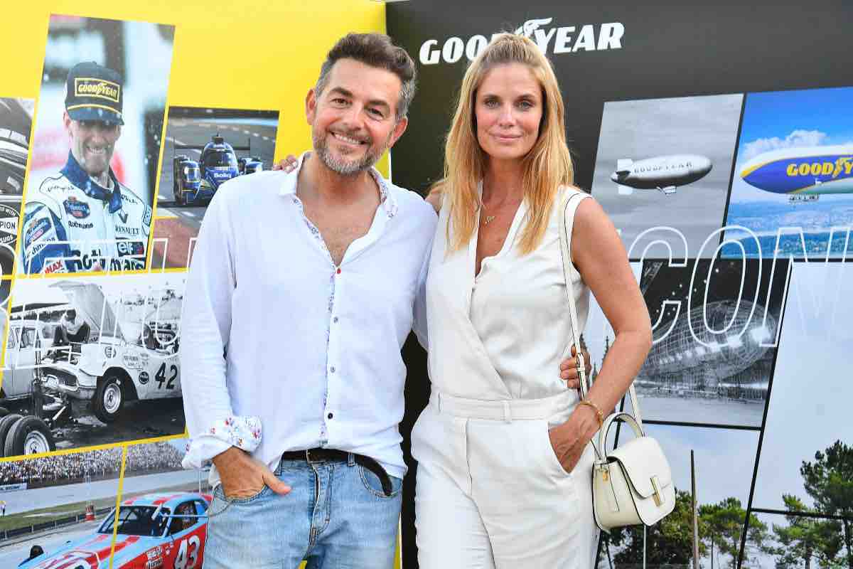 Daniele Bossari e Filippa Lagerback