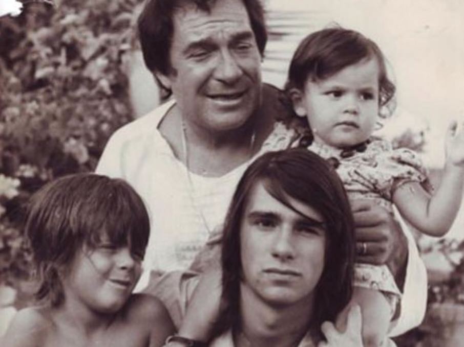 Foto d'annata della famiglia Tognazzi: Ricky era un latin lover